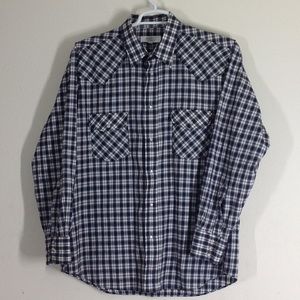 Bayy Apparel Western Black & White Shirt with Pear